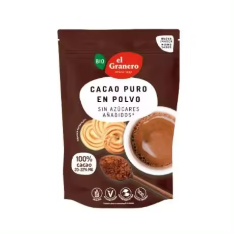 Cacao en Polvo Bio 250g El Granero Integral - 1