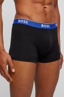 Bóxer Boss Power Desig -3 Pack- Cotton Stretch (Negro, Fantasía y Negro) - details 0