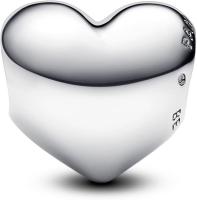Pandora Charm Moments corazón grabable，Incluye Caja Original - details 0
