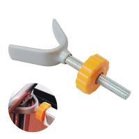 Adaptador De Seguridad Para Bebés Y Mascotas Instalación Fácil Tornillo Y Tapa De Seguridad Para Paredes De Escaleras Y Puertas Material De Acero - details 1