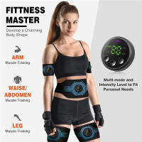 Cinturón De Estimulación Muscular EMS Para Adelgazamiento Y Modelado Corporal En Casa Y Gimnasio Para Hombres Y Mujeres Con 10 Modos Y 39 Niveles De Intensidad Azul USB Recargable Sin Necesidad De Hojas De Gel - details 3
