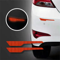 2pcs/set Almohadillas De Seguridad Reflectoras Para Parachoques De Coche Adhesivo De Alarma Reflectante Para Parachoques Trasero - details 8