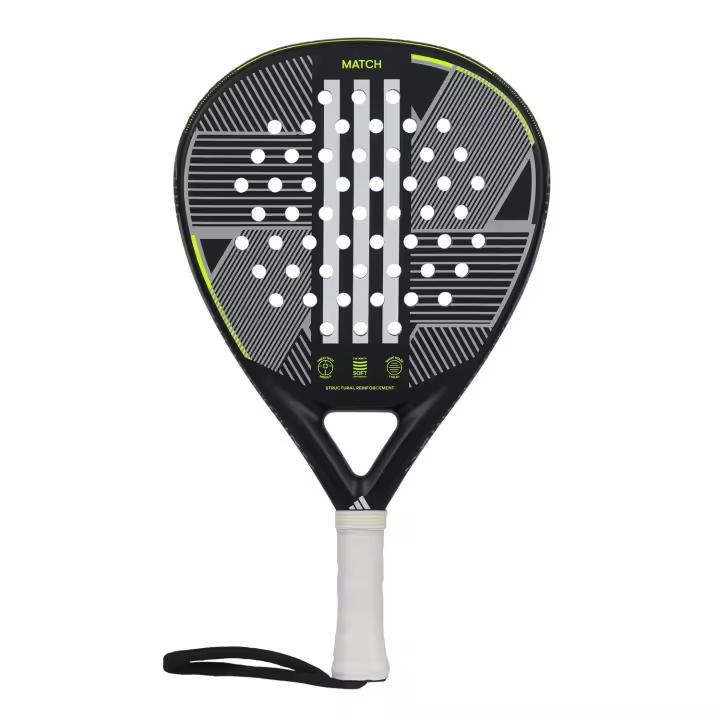 Pala de pádel Adidas Match 3.3 Black Lime 2024 - 1