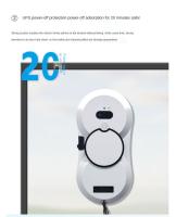 Robot Limpiador de Ventanas Eléctrico Automático para Uso Doméstico con Control Remoto y Rociador de Agua HCR-10 - details 14
