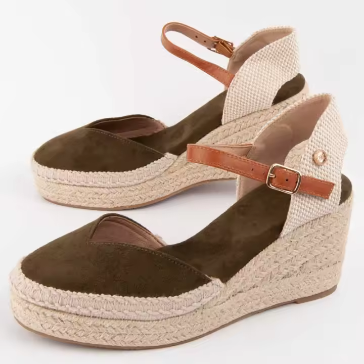 Alpargata De Cuña Para Mujer. Montevita Esparteo2 102783 - 1