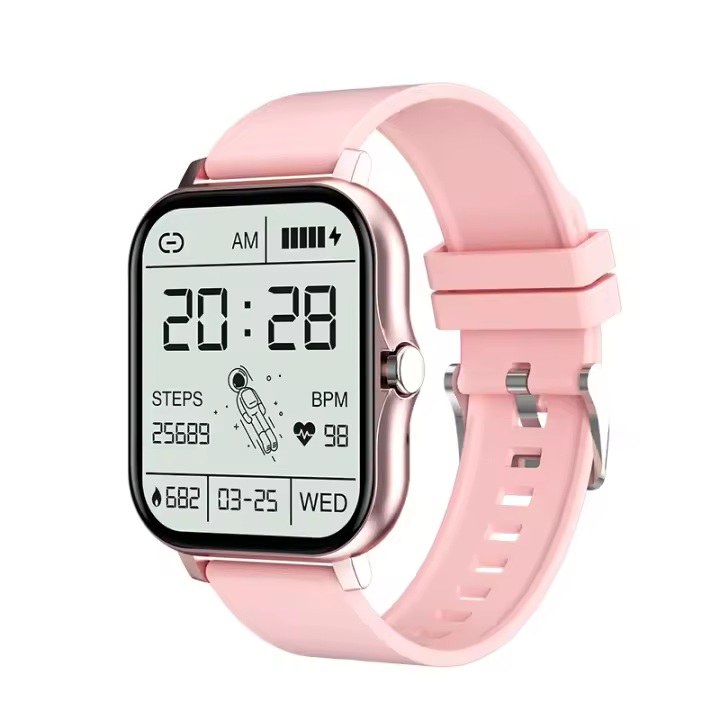 Reloj inteligente, reloj de fitness HiFiT 1,69 "Pantalla táctil rastreadores de fitness con monitor de sueño de ritmo cardíaco, IP68 impermeable reloj inteligente 18 modos deportivos deporte Wat - 1