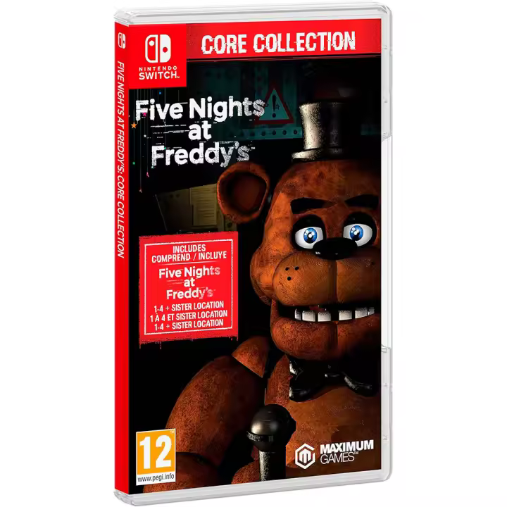 FIVE NIGHTS AT FREDDY'S CORE COLLECTION Nintendo Switch - Nuevo a Estrenar - PAL España - Meridiem Games - Terror - Acción - 1