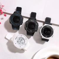 Reloj Digital Para Hombre LED Deportivo Reloj Militar Con Alarma Y Luz Luminosa Resistente Al Choque Y Al Agua Multifuncional Material De Correa De Silicona - details 18