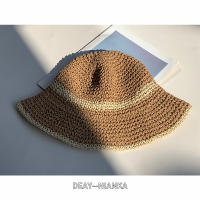 Sombrero De Playa Primavera Verano Plegable Para Mujer Sombreros De Paja De Hilo Moda Al Aire Libre Protección Solar Regalo De Vacaciones - details 7
