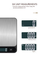 Báscula De Cocina Digital 10kg Para Hornear Y Dieta Personal Pantalla LCD Precisión 1g Escala De Alimentos Electrónica - details 6