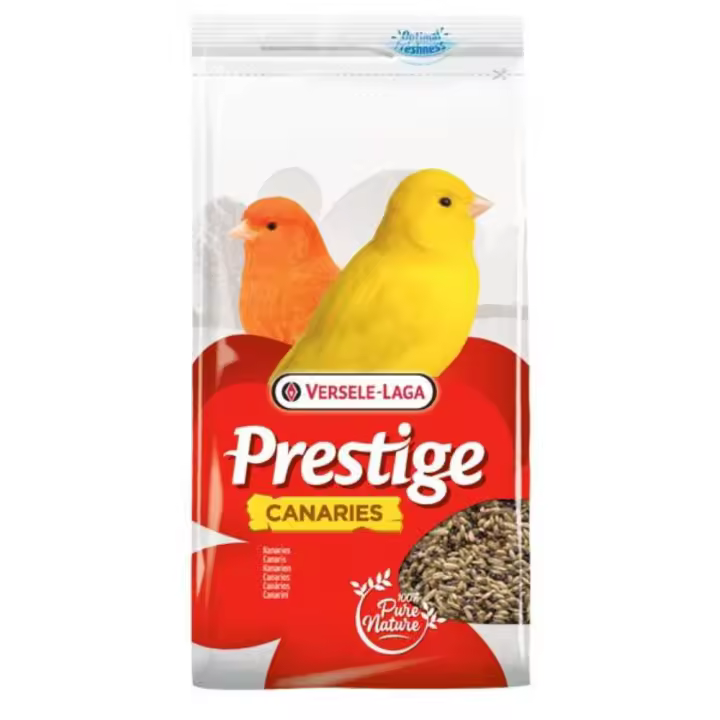 Versele-Laga Canarios Prestige, Alimento Natural para Pájaros, 1kg - 1