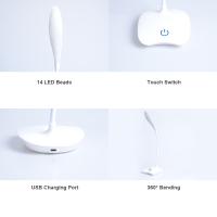 Lámpara De Escritorio LED Recargable Por USB Protección Ocular Para Lectura Y Dormitorio Luz Nocturna Para Habitación - details 5