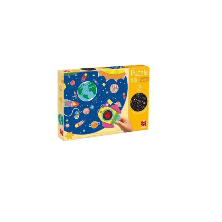 Puzzle Circular Xxl Space Para Niños (Goula 1110100492) - 1