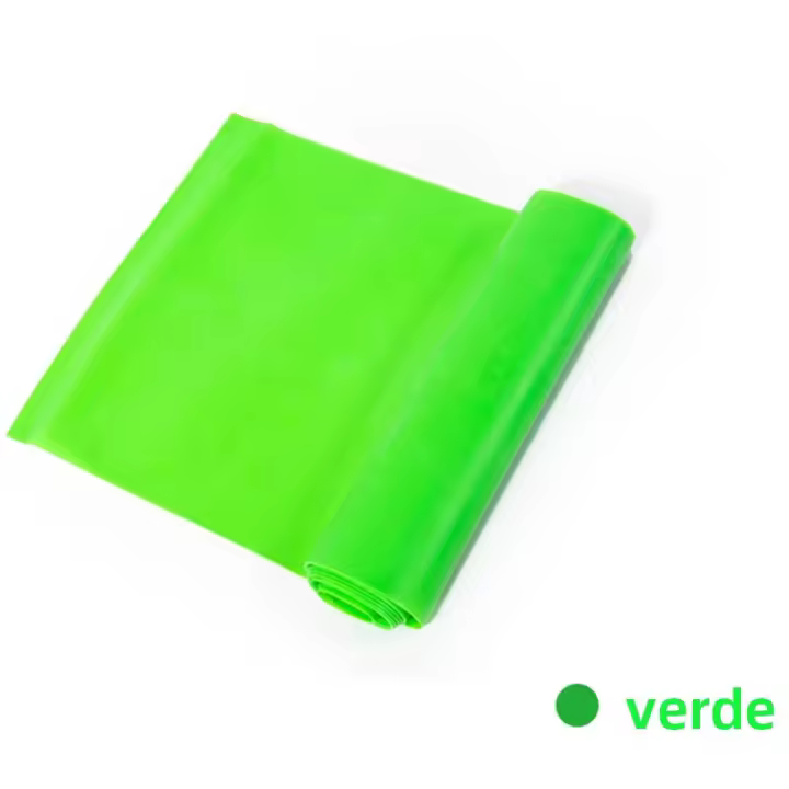 Banda De Resistencia Elástica Para Yoga Y Pilates 200cm Equipo De Fitness De Estiramiento Deportivo Para Entrenamiento De Músculos Y Flexibilidad En Cintura Brazos Piernas Y Core - 1