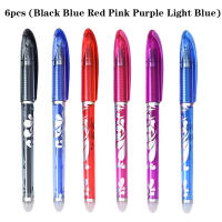 Set De 6 Rotuladores Gel Erasables 0.5mm Con 8 Colores Refill Rod De Tinta Magia Lavable Para Escuela Y Oficina - details 8