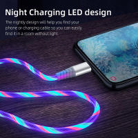 Cable LED brillante de carga rápida 3A, Cable Micro USB tipo C, transferencia de datos de alta velocidad, Streamer fluido, luz LED, Cable USB C - details 4