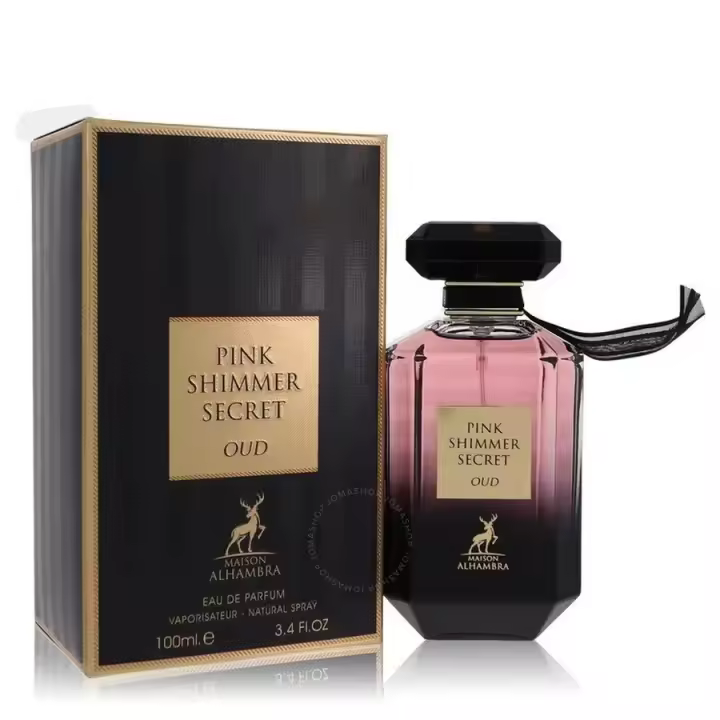 Maison Alhambra Pink Shimmer Secret Oud Eau de Parfum 100 Ml para Mujer - 1