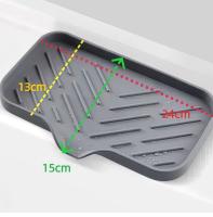Organizador De Cocina Multifuncional Flexible Con Drenaje Y Antideslizante Soporte Para Jabón Y Esponja Espacioso Y Ecológico - details 11