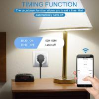 Enchufe Inteligente Tuya EU16A/20A Con Monitoreo De Energía WiFi Control Remoto Por Smart Life APP Compatible Con Google Assistant Y Alexa - details 2