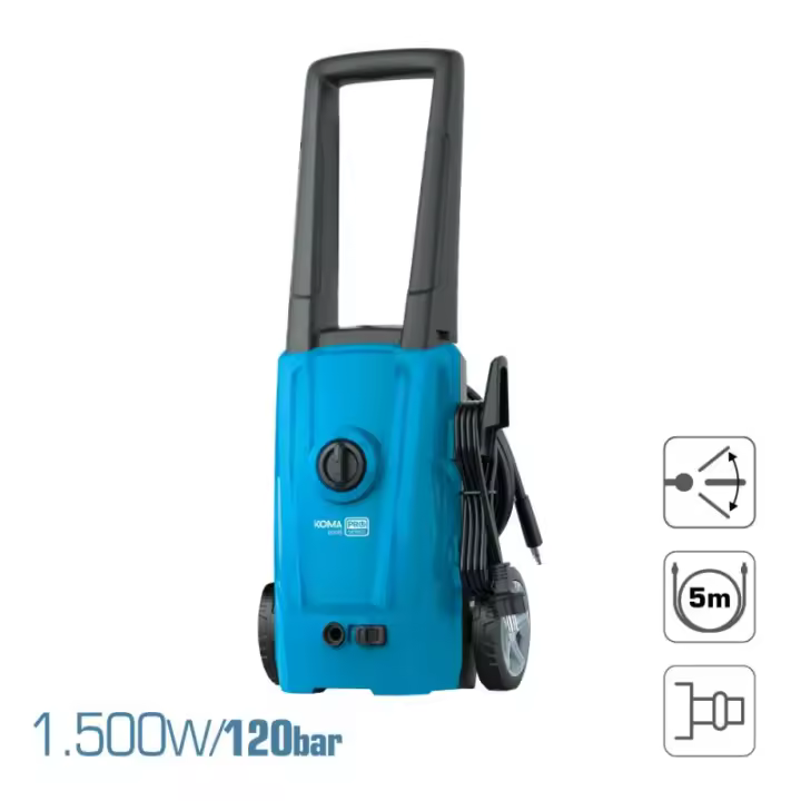 Hidrolimpiadora 1.500w 120 bar koma tools   KOMA TOOLS - 1