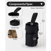 Bolsa Portabotellas Magnética Para Gimnasio Con Imán Integrado Para Adhesión Fácil a Superficies De Metal Bolsa Pouch Para Botellas De Agua - details 1