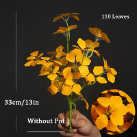 Planta Artificial De 33 Cm De Four Leaf Clover Falsa Árbol Colgante De Hojas De Seda Pequeña Hierba Afortunada Para Decoración De Hogar Boda Fiesta - details 4