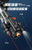 Arma Electrónica Semberon Short Sword Victor Submachine Gun Juguete Suave Continuo Para Niños Navidad 2025 Sin Batería - details 5