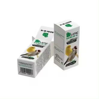 complejo vitaminico SERI B+K LATAC para aves liquido 60 ml - 1