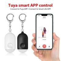 Llavero De Alarma Personal SOS Para Niñas Ancianas Con Botón De Panico Y Desplazamiento Fuerte Alerta De 130 DB Para Seguridad - details 10