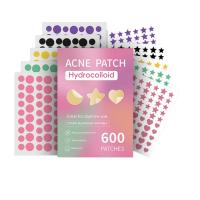 600pcs Parches De Acné De Cinco Colores Mixtos Parche De Estrella Para Cubrir Impurezas Herramienta De Maquillaje Y Cuidado De La Piel - details 0