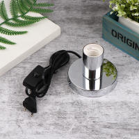 Soporte De Mesa De Metal Pulido Para Lámpara Con Cabeza De Luces Nocturnas De 1.5M Y Enchufe E27 Decoración De Mesa - details 6
