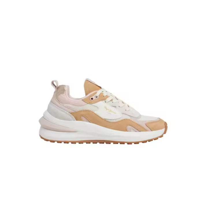 Zapatillas Pepe Jeans Winslow Urban Mujer Beige - 1