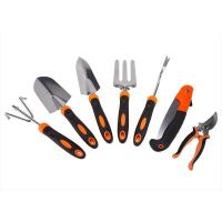 Herramientas de jardinería de Maple inoxidable: Shovel, Rake, horquilla, desarraigador, Tijeras y Sierra, juego de 7 piezas - details 4