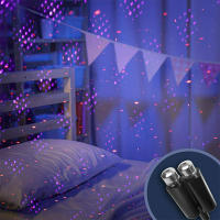 Lámpara De Ambiente LED Estelar Dual USB Proyector De Galaxia Para Techo De Coche Y Habitación Decorativa Con Luz De Noche - details 2