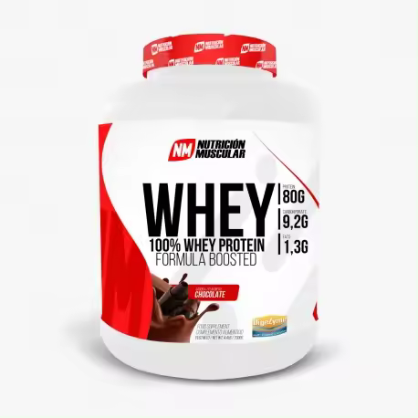 Whey Protein 100% + Shaker de regalo al azar (2 kg) Nutricion Muscular - 1