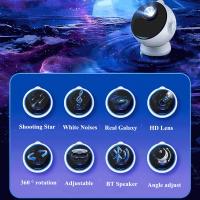 Proyector De Estrellas Planetario Para El Hogar Luz Nocturna Galaxia Ajustable De 360° Con Altavoz Bluetooth Para Dormitorio Regalo De Cumpleaños Para Niños - details 4