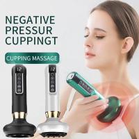 Belleza Salud desguace Calor infrarrojo que adelgaza Therapy de masaje Eléctrica cupping masajeador vacío Sucker guasha anti celulitis - details 0