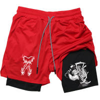 Shorts De Desempeño Para Hombre Con Estampado De Anime Demon Slayer Shorts De Verano Para Gimnasio Ejercicio Correr Y Salir - details 4