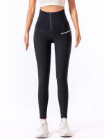 Leggings De Fleece Para Mujer Con Aumento De Cintura Y Levantamiento De Glúteos Talla Grande Hasta 240 Libras Pantalones De Yoga De Cintura Alta Comodidad Y Estilo - details 2