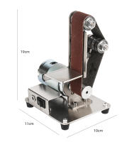 Máquina De Pulir Cinturón Eléctrica 110-240V Máquina De Pulido Y Molienda Con Cintas Abrasivas Para DIY Y Cortar Bordes - details 7