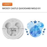 Molde De Silicona Para Postres Y Helados En Forma De Arena Colapsante Y Llave De Mickey 1 Pieza Herramienta De Manualidad Sin Químicos Peligrosos - details 4