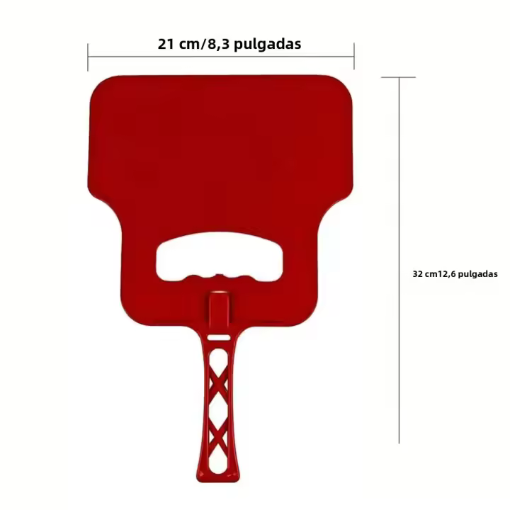 Abanico De Mano Para Barbacoa Portátil Asistente De Cocina Al Aire Libre Ventilador Manual Para Barbacoa Con Carbón Medio Plástico - 1