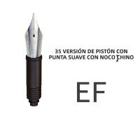 HongDian No.35 Unidad De Nabo De Pluma Fuente Para Escritura Caligráfica Versión Convertidor/Pistón Nib Suave EF/F/M OEM Reemplazo - details 9