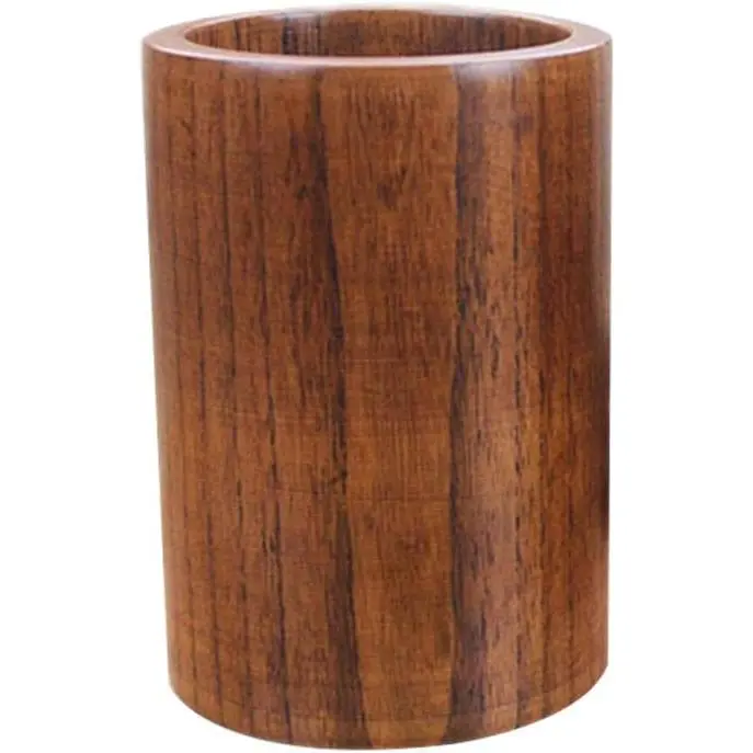 Soporte a; utensilios de madera ecológicos para palillos de cocina, espátula, pinzas; cubiertos, tenedor, cuchara - 1