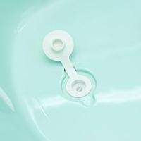 Olmitos - Cubeta Bañera para Bebé con Patas Plegables | Incluye Reductor Antideslizante y Termómetro de Agua, válvula de vaciado y cacito para agua | Desde 0+ Meses - details 2