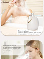KSKIN Nano Facial Steamer Portátil Máquina De Spa Para El Hogar Humidificador De Roce Calido Para El Rostro Con Sprayer - details 9