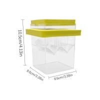 Caja De Cría De Peces Flotante Incubador De Acuario Con Ventosas Para Guppys Y Bettas Caja De Aislamiento Para Amantes De Los Peces Material Plástico - details 6