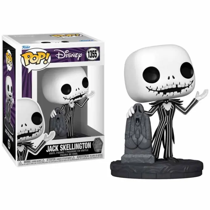 Funko Pop! Disney The nightmare Before Christmas, Pesadilla Antes de Navidad, Jack Skellington with Gravestone 1355 - 1