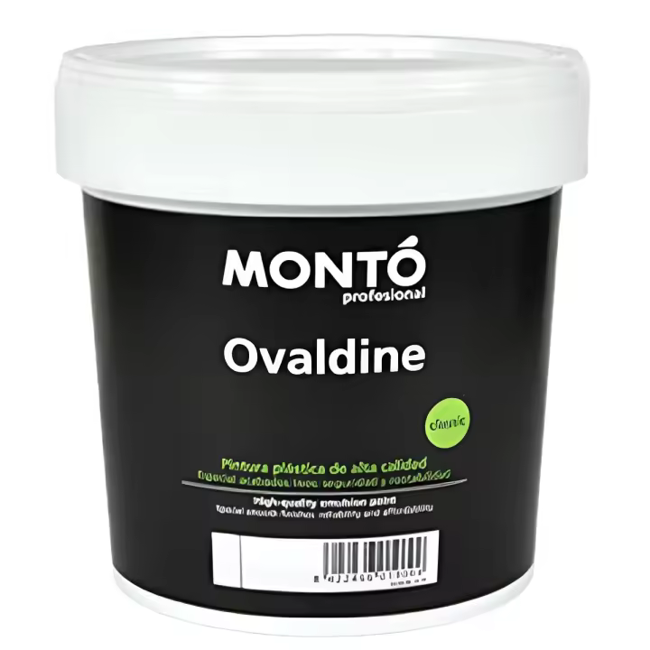 Montó (Valencia) Pintura Plástica Satinado Ovaldine - Blanco para Paredes y Techos - 1