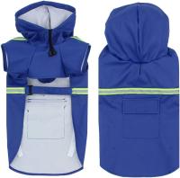 Impermeable para Perros Abrigo Impermeable con Caucha, Chubasquero Reflectante y Ajustable, Poncho de Lluvia Impermeable para Perros Pequeños medianos y Grandes - details 10